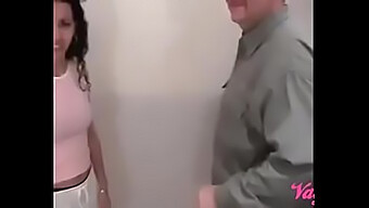 Old And Young Couple In Steamy Video Featuring Young Arab Teen