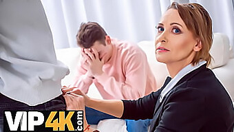 Tutor4k Представляет Зрелую Мачеху, Удовлетворяющую Желания Молодого Человека.