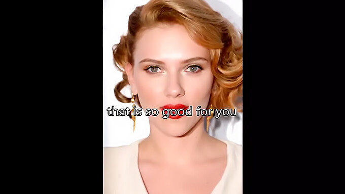 Scarlett Johansson'Un Büyük Doğal Göğüslerini Softcore Mastürbasyon Talimatıyla Izleyin Video