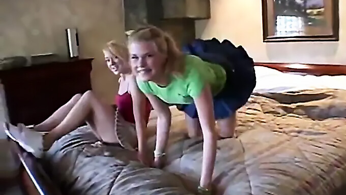 Amateur Teen Lesbians Indulge In Steamy Hardcore Action